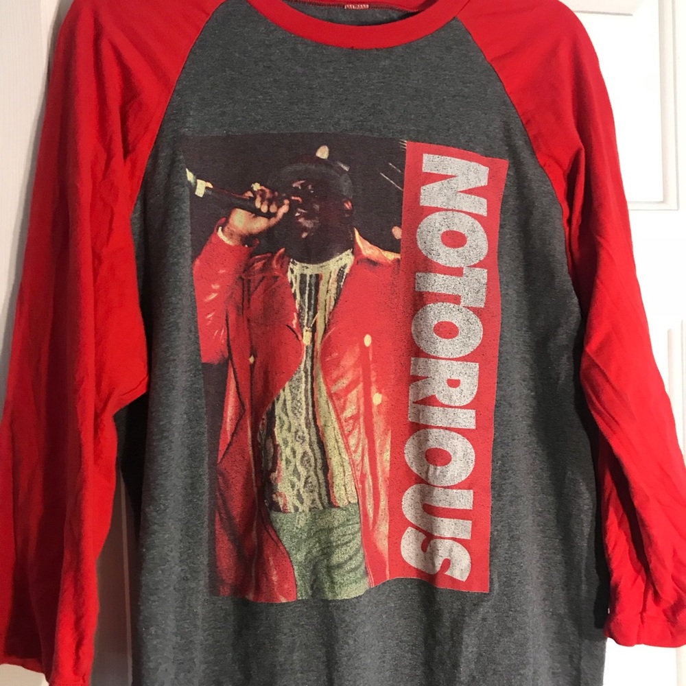 Notorious BIG Baseball Tee